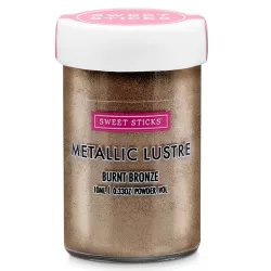 Schwarzmetallische Staubfarbe Burnt Bronze 10 ml