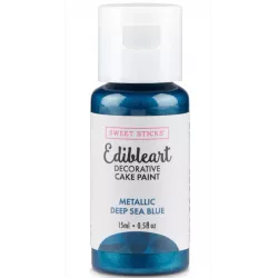 Metallic-Flüssigfarbe 15 ml „Deep Sea Blue“