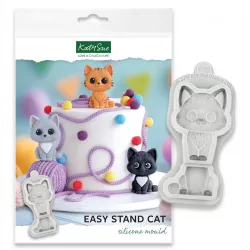 Silikon-Formenfigur Katze