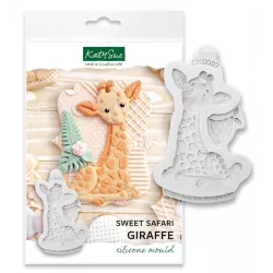 Silikon-Backform „Giraffe“ – 9,5 × 6,5 cm