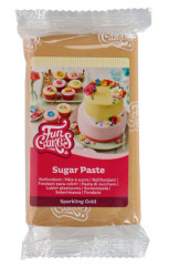 Glitzernde Deckweiß Gold 250 g