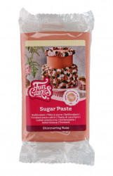 Glitzernde Deckschichtmasse rosa 250 g