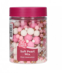Zucker-Dekoration Perle- Rosa Feier 80 g