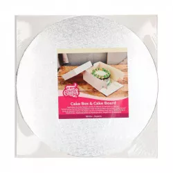 Kuchenbox und -unterlage 30x30x15 cm