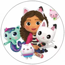 essbares Papier Gabins magisches Haus 19,5 cm