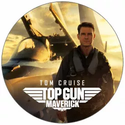 essbares Papier Top Gun Maverick bei der Jagdflugzeug 19,5 cm