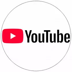 Essbares Papier YouTube 19,5 cm