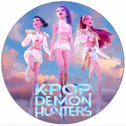 Essbares Reispapier K-pop Dämonenjägerin 19,5 cm