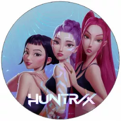 essbares K-Pop Dämonenjäger Anime-Papier 19,5 cm