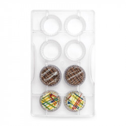 Schokoladen-Mini-Cupcake-Form 20×12×2,2 cm