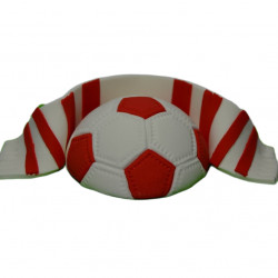 Fußball- Ball essbare Zucker-Dekoration 16x4 cm
