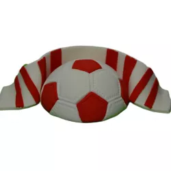 Fußball- Ball essbare Zucker-Dekoration 16x4 cm