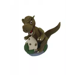 Dinosaurier und essbares Zucker-Dekorations-Ei 13x12 cm