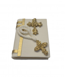 Bibel nicht essbare Zucker-Dekoration 10x8 cm