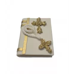 Bibel nicht essbare Zucker-Dekoration 10x8 cm