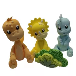 Dinosauriern essbare Zuckerdekoration 9 cm