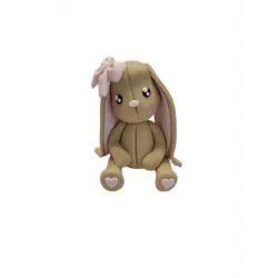 Braun Kaninchen essbares Zuckerdekor 9 cm