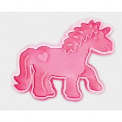 Druckzylinder Ausstecher Einhorn 7 cm
