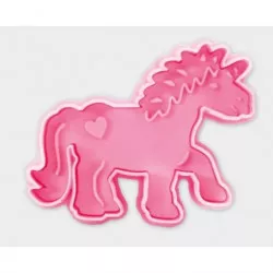 Druckzylinder Ausstecher Einhorn 7 cm