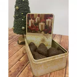 Metallschmuckdose für Kekse 21x17x8 cm