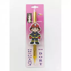 Tortenfontäne Feuerwehr - 1 Stück