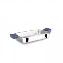 Edelstahl-Backblech 27x17x4 cm