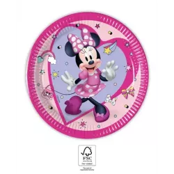 Pappteller Minnie 19,5 cm 8 Stück