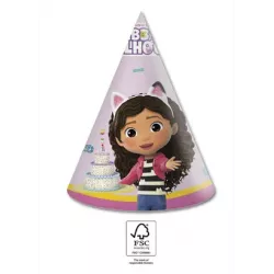 Papierkappen Gábins magisches Haus 6 Stück