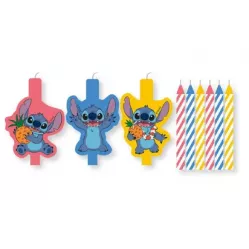 Stitch Geburtstagskerzen