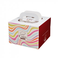 Tortenkarton 1 Stk 26 x 26 x 15 cm