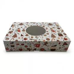 Weihnachts-Gschenkdose 22x15x5 cm