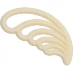 Schokolade Verzierung Federn Feder weiß 5,4 cm (20 Stück)