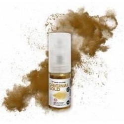 Lebensmittelfarben Glitzer in Sprayflasche Original Gold (5 g)