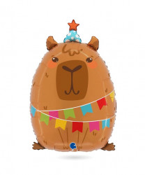 Aufblasbarer Ballon Party Capybara 58 cm