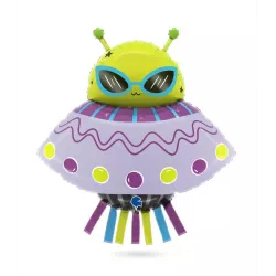 Aufblasbarer Alien-Ballon 74 cm