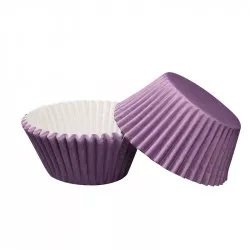 Violetter Cupcake-Basket 50x30mm 50 Stücke