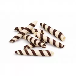 Schokoladen Röllchen zweifarbig TWISTER (70 g)