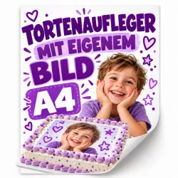 Druck auf essbarem A4-Papier